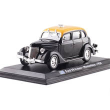 Escala 1/43 Ford V8 4-puerta Montevideo 1950 TAXI Diecast Metal de juguete de modelo de coche para niños colección de regalos caja Original modelo estático 2024 - compra barato