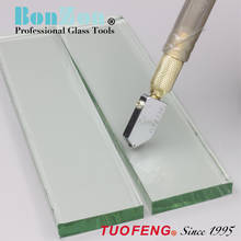 Резак для стекла TUOFENG, резак для прямого стекла, 3-12 мм, инструмент для резки стекла, резак для плитки, керамический, с маслокормом, для украшен... 2024 - купить недорого