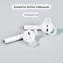 Ganchos de orelha protetores de silicone macio 3c yz, capa antiderrapante com gancho para fones de ouvido, para airpods 2024 - compre barato