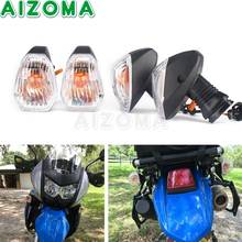 4 шт. мотоциклетный передний задний указатель поворота, светильник, индикатор, светильник OEM для KAWASAKI NINJA ZX-6R 636 600 ZX-6RR KLE500 KLR650 2005-2018 2024 - купить недорого