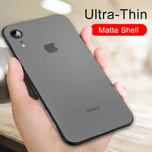 Capa macia ultrafina pp para iphone, capa à prova de choque completa, fosca, para iphone 12 mini 11 pro x xr xs max se 6 6s 7 8 plus 2024 - compre barato