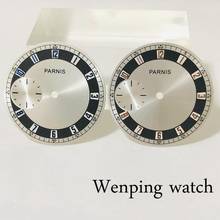 Parnis 38mm de alta qualidade de aço inoxidável prata dial ajuste eta 6497 sea-gull st36 movimento relógio 2024 - compre barato