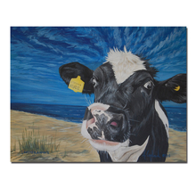 Nordic Animal Posters and Prints Oil Painting Abstract Cow Canvas Painting Wall Art Pictures for Living Room Cuadros Home Decor 2024 - buy cheap