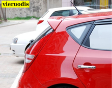 Spoiler traseiro colorido para hyundai i30, acessório de decoração externo do porta-malas, em plástico abs, estilo, para os modelos 2010 a 2015 2024 - compre barato