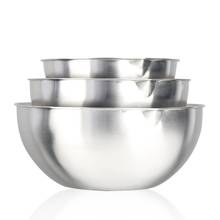 20/24/28cm Stainless Steel Mixing Bowl Non-Slip Silicone Bottom Kitchen Storage Bowl for Soup Fruit Salad Bread Cake Bowl 2024 - buy cheap