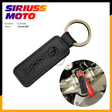 Motorcycle Cowhide Keychain Key Ring Case for BMW F800R F800 R -Crazy Horse Skin 2024 - buy cheap