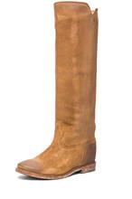 Женские зимние сапоги из натуральной кожи, на высоком каблуке 6 см, прямые высокие сапоги, увеличивающие рост 2024 - купить недорого