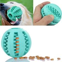 Dog Elastic Rubber Ball Toy Interactive Rubber Balls Pet Dog Cat Puppy Elasticity Ball Dog Chew Tooth Cleaning Toys 2024 - buy cheap