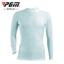 Camiseta de entrenamiento de manga larga para hombre Pgm Golf, Camiseta deportiva Anti-Uv para hombre, Tops blanqueables de secado rápido AA11814 2024 - compra barato