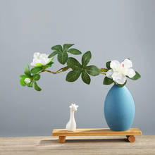Европейский животных аксессуары керамическая ваза + искусственные цветы для гостиной мебели ремесла кофе настольные статуэтки украшения 2024 - купить недорого