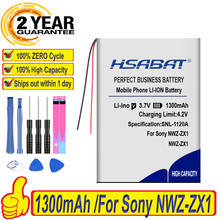 Batería de 100% mAh para Sony NWZ-ZX1, Walkman NWZ-ZX1, herramientas gratuitas, 1300 2024 - compra barato