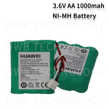 2 PCS/lot new 3.6V AA 1000mAh ni-mh Battery pack Rechargeable batteries China mobile cordless phone batteries Free shipping 2024 - buy cheap