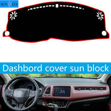 For Honda HRV HR-V Vezel 2014-2019 Dashmat Dashboard Cover Mat Pad Interior Sun Shade Instrument Carpet Car Styling Accessories 2024 - buy cheap