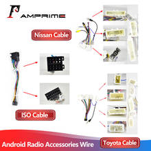 AMPrime-Adaptador de arnés de cableado para coche, Android accesorio de radio, conector de enchufe universal, para Nissan, Toyota 2024 - compra barato