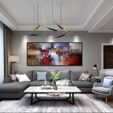 Large Handmade Wall Art Paintings On Canvas Living Room Corridor Decorate Hand Painted Abstract Modern Artwork Canvas Picture 2024 - buy cheap