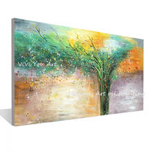 Wall painting Hand painted Modern canvas Painting landscape Oil Paintings artwork tree wall pictures for Living Room home Decor 2024 - buy cheap