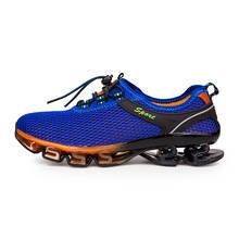 Taobo lâmina dos homens das mulheres correndo sapatos de salto profissional verão tênis água tamanho 48 47 azul malha sapatos esporte ayakkabi 2024 - compre barato