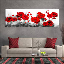 5d diy diamond painting abstract red Poppy full square round drill diamond embroidery rhinestones painting kit large home decor 2024 - buy cheap