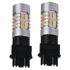 White/Amber Switchback Turn Signal Parking Light Bulbs LED Nighteye Error Free 3157 LED Accessoires Auto Car LED Headlamp - compare prices
