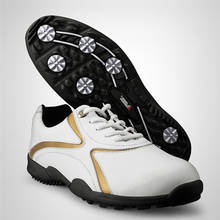 PGM аутентичная Мужская обувь для гольфа мужская обувь для отдыха фиксированная ноготь кроссовки водонепроницаемые и дышащие мужские спортивные туфли для гольфа 2024 - купить недорого