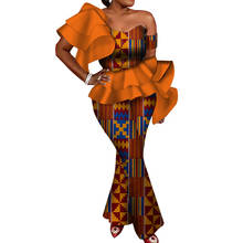 África pant define para as mulheres nova primavera dashiki colheita topo e calças áfrica roupas bazin plus size roupas africanas wy4124 2024 - compre barato