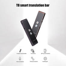 Portable T8 Smart Voice Speech Translator Two-Way Real Time Translation 30 Multi-language translation For Learning Travelling 2024 - buy cheap