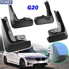 4 pçs para bmw série 3 g20 2019 2020 carro fender flares mud flaps mudflaps respingo guardas acessórios 2024 - compre barato