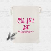 personalized Oh Shit Kit  Kit Bags  Bachelorette Party Favor bag Custom birthday Party   Kit Bags   Destination wedding kit bags 2024 - buy cheap