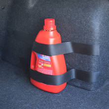 Adesivo de extintor de incêndio de carro, 4 modos, fita de nylon, cinto, bolsa de armazenamento, gancho e alça adesiva 2024 - compre barato