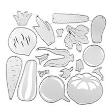 Vegetables Metal Cutting Dies Stencil Scrapbooking DIY Album Stamp Paper Emboss 2024 - buy cheap