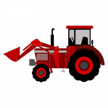 13cm X 7.5cm For Tractor Fine Car Stickers PVC Vinyl Material Decal Personality Creative Sticker Scratch-Proof Decor 2024 - buy cheap