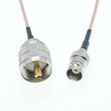 UHF Male PL259 To BNC Female Jumper Coaxial RG316 Pigtail Extension Cable 2024 - buy cheap