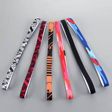 Sport Hairband Running Head Band Sweat Anti-slip Elastic Biking Sweatband Bands Headbands For Women Men Badminton Hair Grip 2024 - купить недорого