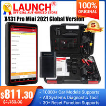 Launch X431 Pro Mini Car diagnosis toos Full system Automotive obd2 scanner automotriz ecu coding active test free shipping 2024 - buy cheap