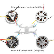 Motor de brazo de hélice de cardán delantero/trasero genuino, piezas de repuesto para Dron DJI FPV Combo, pieza de servicio 2024 - compra barato