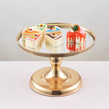 Wedding Dessert Tray Cake Stand Dessert Wedding Party Birthday Decoration Plate Cake Biscuits Display Tray Baking tool Gold 2024 - buy cheap