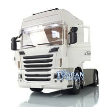 1/14 LESU Remote Control Truck 4x4 Metal Chassis RC Tractor Light Hercules Scania R730 Cabin for Electric TAMIYA THZH0648-SMT3 2024 - buy cheap