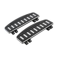 Motorcycle 1Pair Rider Footboard Inserts For Harley Touring Electra Glide Road Glide Fatboy Softail FL FLD 1986-up 2024 - buy cheap
