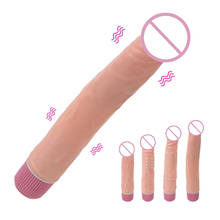 IKOKY Masturbation Realistic Dildo Vibrator Penis Vibarting Stimulator G spot Clitoris Stimulate Sex Toys for Women Sex Products 2024 - buy cheap