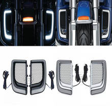 Luz LED de carenado para motocicleta Harley Touring y Trike, 2014-2020 para modelos Leg, 2015, 2016, 2017, 2018, 19 2024 - compra barato