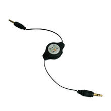 Стерео 3,5 мм до 3,5 Jack автомобильный аудио гибкий Удлинительный кабель Мужской Выдвижной Aux музыкальная линия для iPhone 6 Plus samsung S7 SP99 2024 - купить недорого