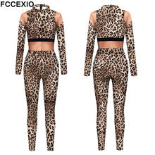 Purim-fantasia de leopardo fccexio, traje feminino sexy com estampa de leopardo em 3d 2024 - compre barato