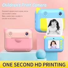 Children Camera Kids Instant Print Camera Thermal Photo Portable Pocket Dual Lens Selfie Camera With Thermal Paper For Kids Gift 2024 - buy cheap