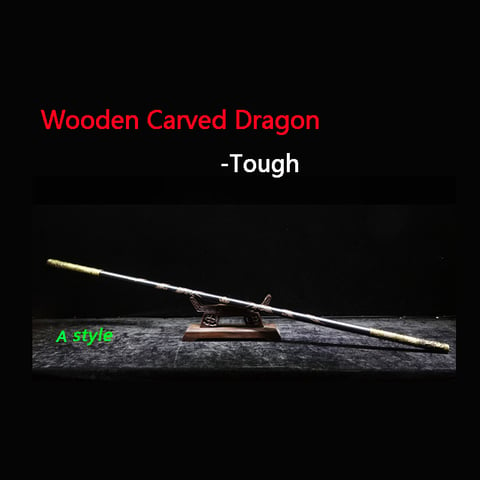 Buy Wooden Monkey King Staff Kungfu Wooden Wushu Sticks Monkey Cudgels Carving Dragon Martial Art Staff Sun Wukong In The Online Store Dksports Store At A Price Of 113 05 Usd With Delivery