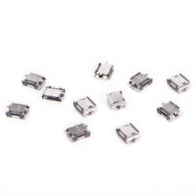 10Pcs Micro USB 5pin B Type Female Connector For Mobile Phone Micro USB Jack Connector 5 pin Charging Socket Sell 2024 - buy cheap