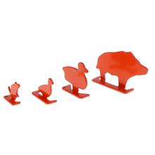 4pcs Heavy Duty Carbon Steel Shooting Accessories Animal Targets Plinking Target 2024 - buy cheap