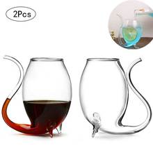 2Pcs Halloween Criativa Copo De Vidro Copo de Uísque Copo De Vinho Cerveja Cocktail Suco Com Palha Casa Cozinha Bar Partido Drinkware 300ml 2024 - compre barato