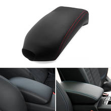 Microfiber Leather Car-styling Interior Center Armrest Box Cover Protective Trim For Audi A3 2017 2018 2024 - buy cheap