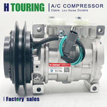 88310E0110 447220-4442 447180-2910 88310-1740 A/C Air Conditioner Compressor 10S13C for HINO RANGER 238 258 268 338 7.7L TRUCK 2024 - buy cheap