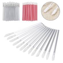 100pcs Disposable Lip Brush Gloss Wands Applicator Soft Make Up Brush Makeup Tool Beauty Tools Lipstick Lip Brush TSLM1 2024 - buy cheap